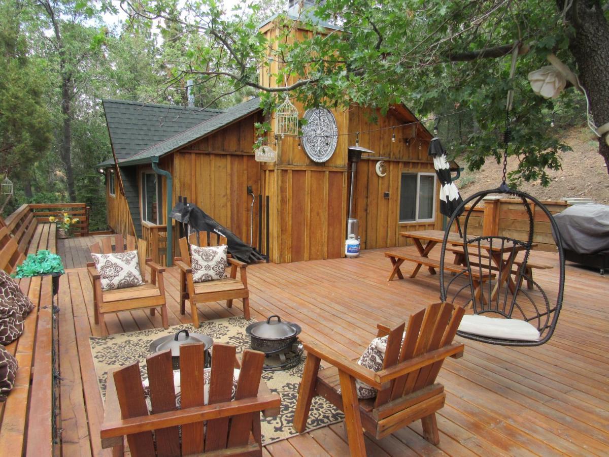 Hillside Hideaway -View Of Ski Slope From Charming Deck Big Bear Lake Buitenkant foto