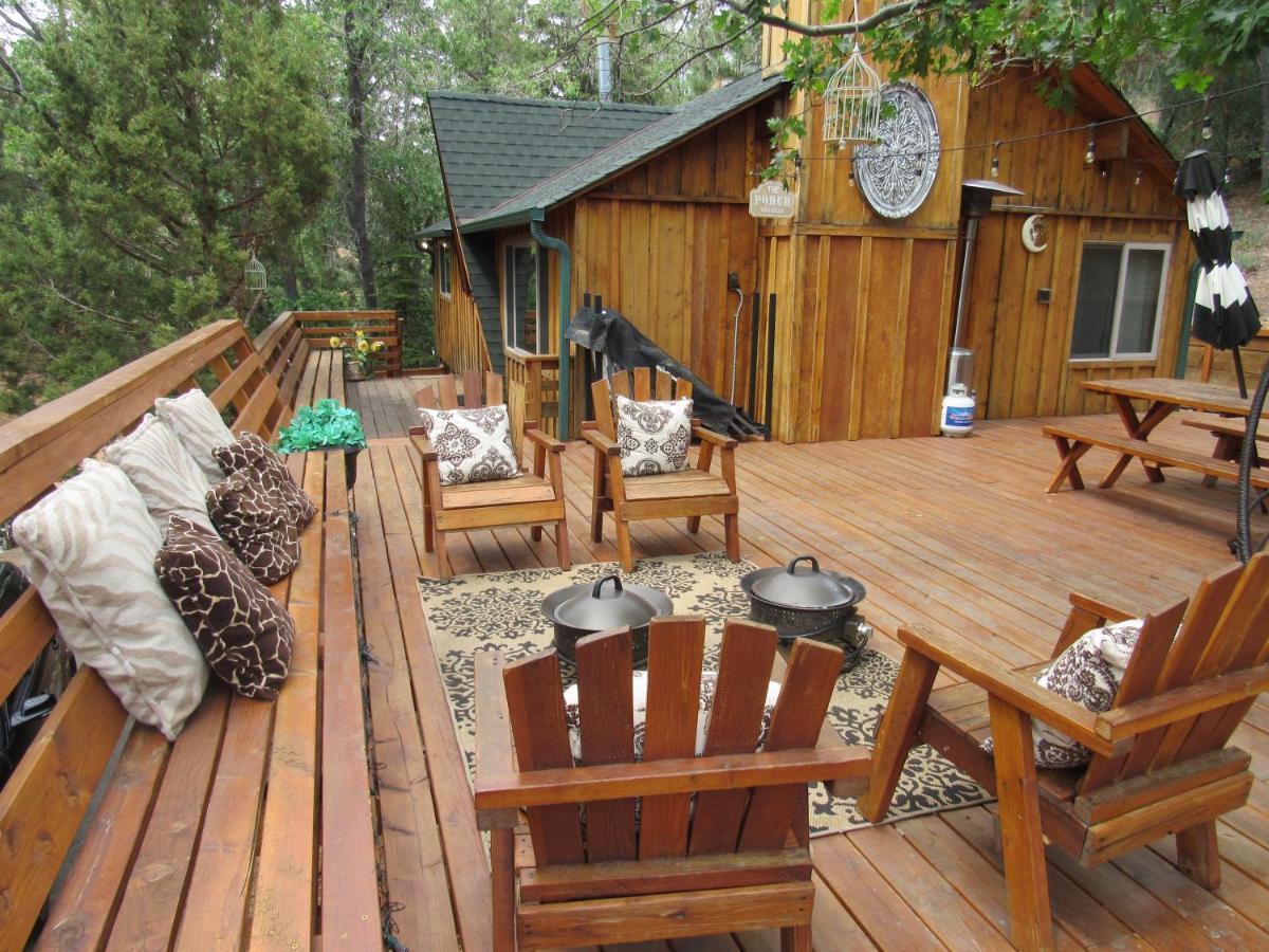 Hillside Hideaway -View Of Ski Slope From Charming Deck Big Bear Lake Buitenkant foto