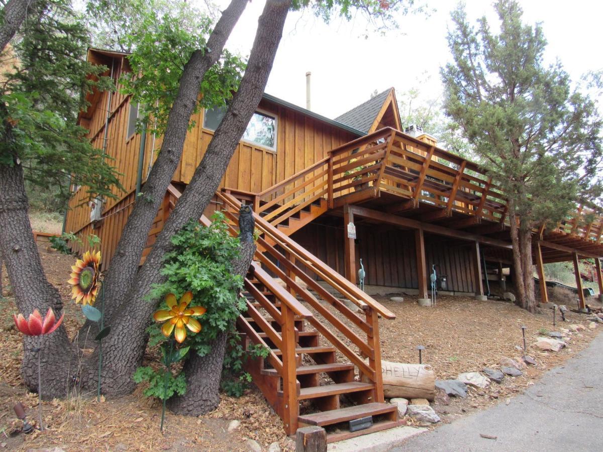 Hillside Hideaway -View Of Ski Slope From Charming Deck Big Bear Lake Buitenkant foto